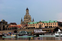 Dresde - Vistas de la Terraza de Brühl