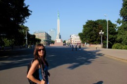 Riga - Monumento de la Liberta